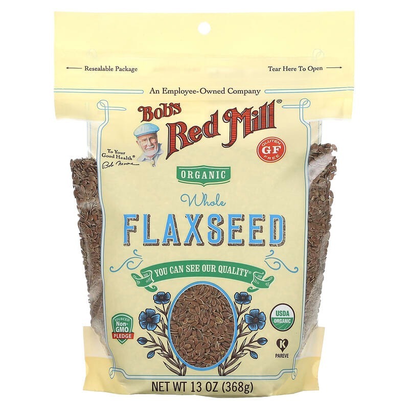 

[oddsolshop] pekanbaru/Bob's Red Mill Organik Whole Flaxseed 368GR / Gluten Free