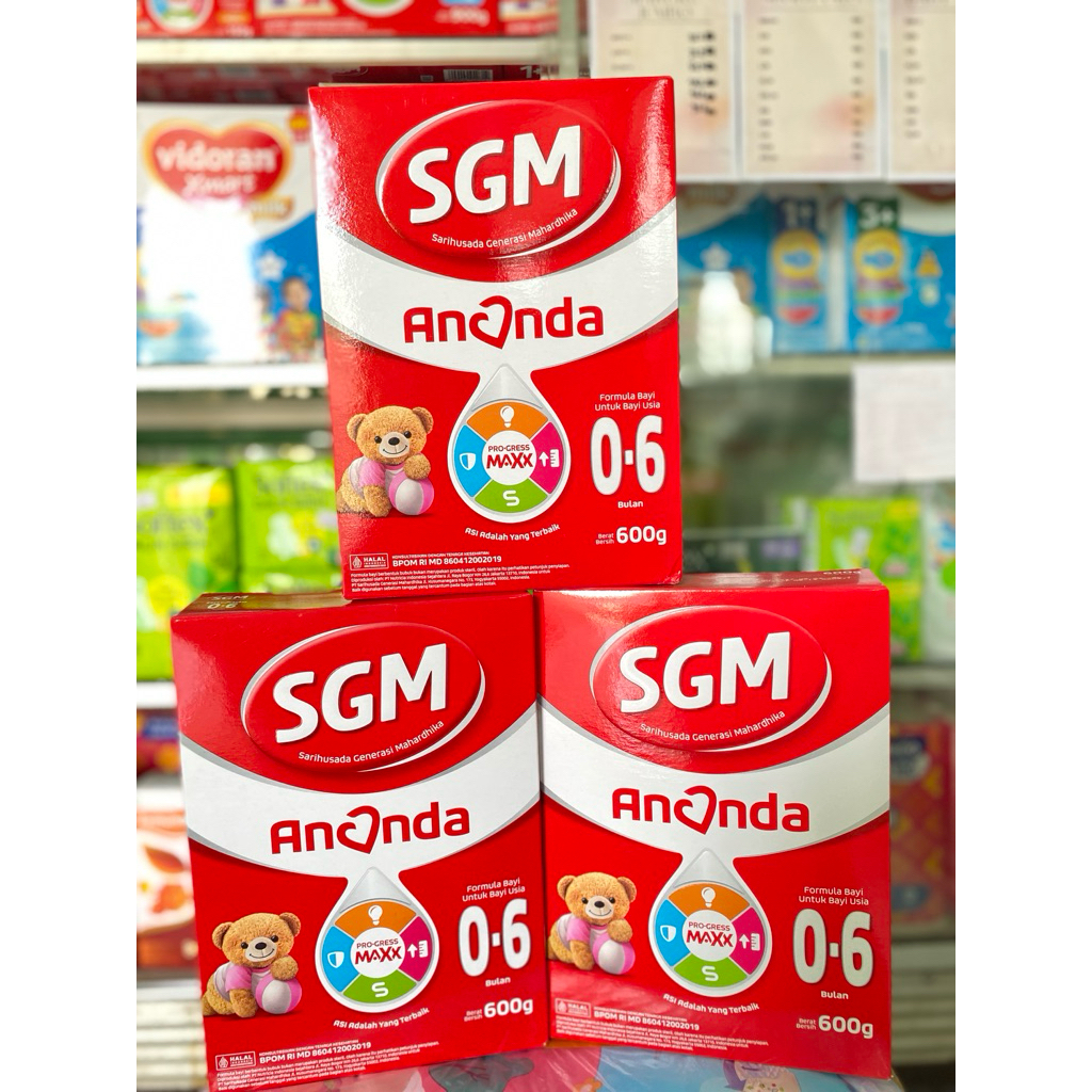 

SGM ANANDA 0-6 BULAN 600 Gram