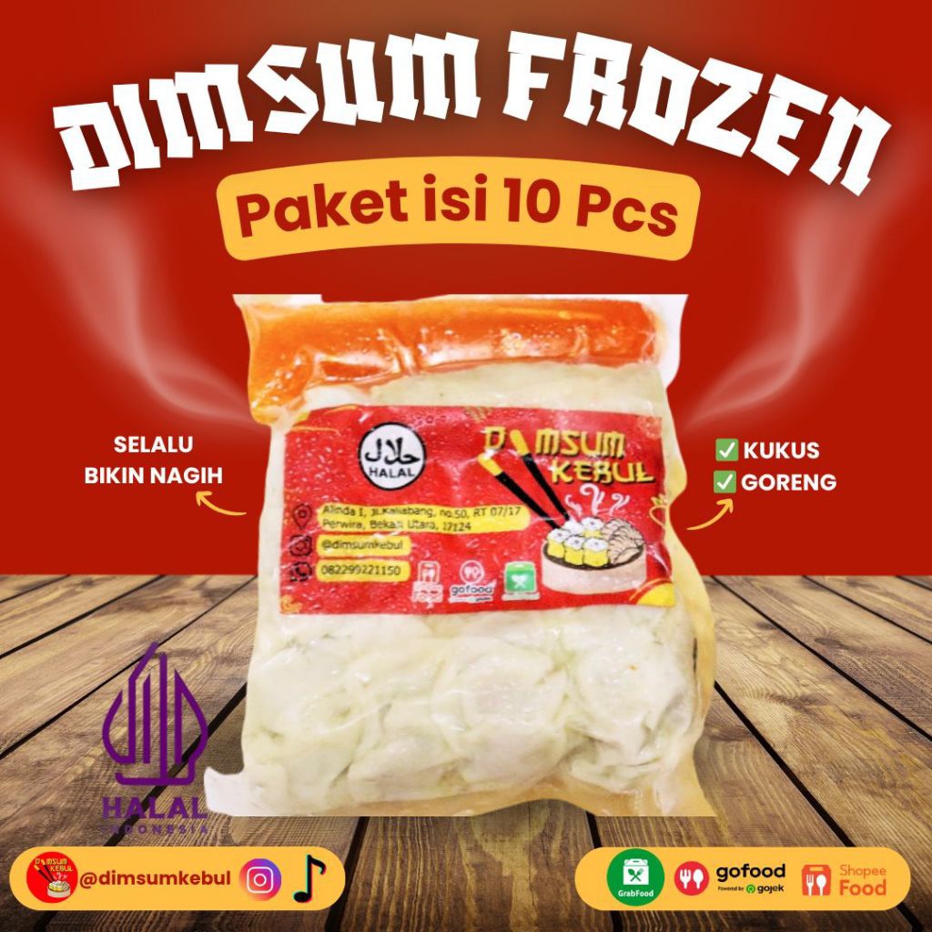

DIMSUM FROZEN ISI 10 PCS