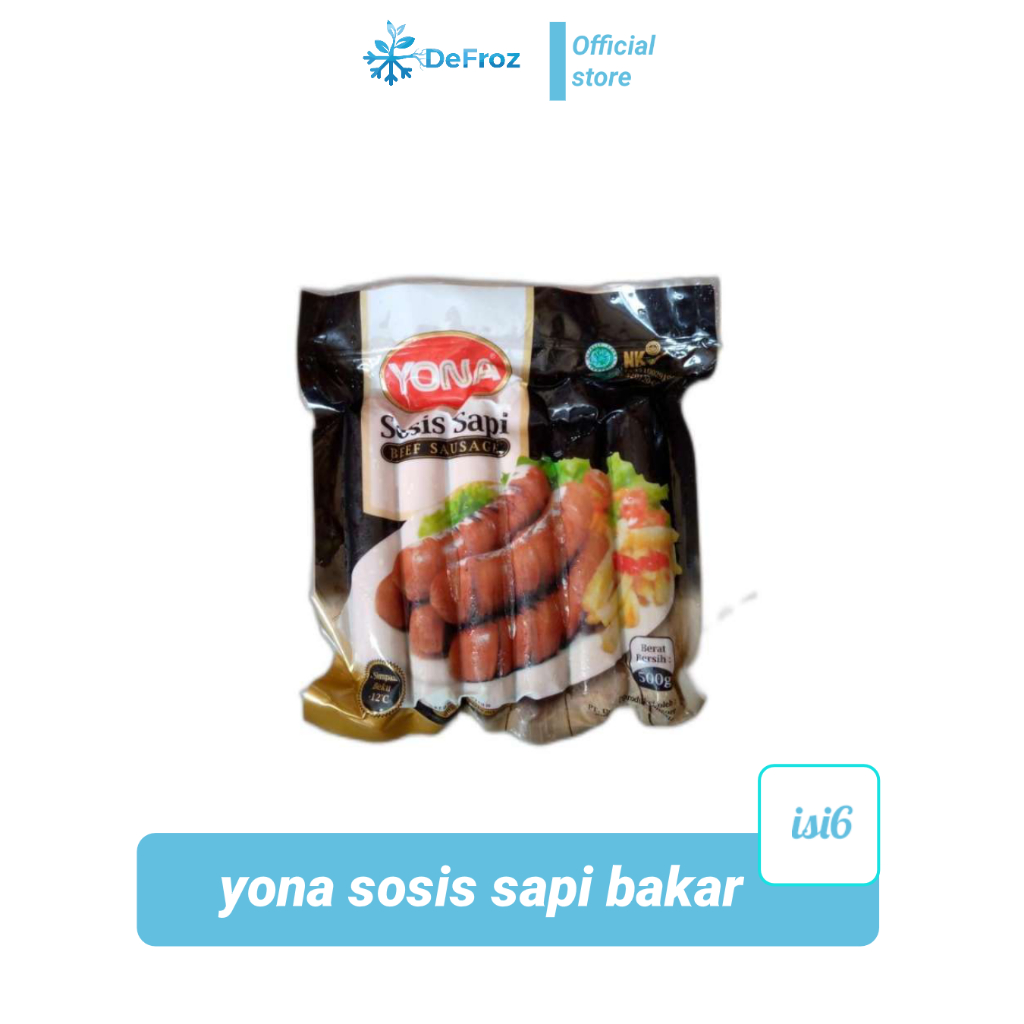 

Yona Sosis - Sosis sapi 500g