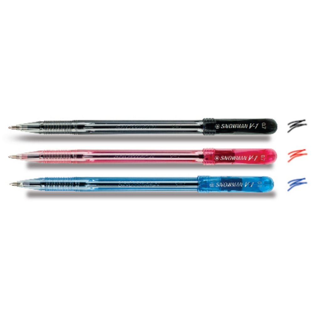 

PULPEN SNOWMAN V-1 SEMI GEL PEN 1 PACK ISI 12 PCS