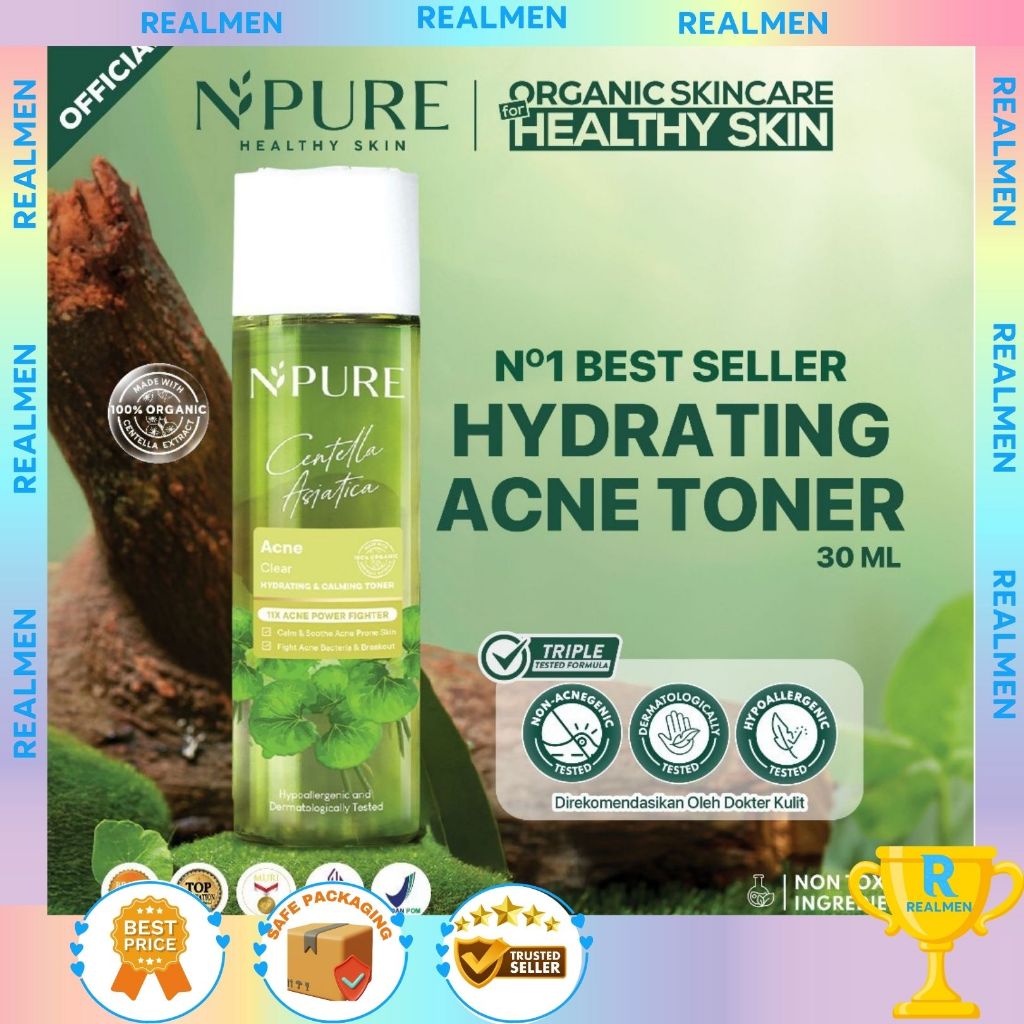 NPURE Face Toner Centella Asiatica (Cica Series) / N MARIGOLD / NPURE NONI TONER / NPURE FACIAL WASH