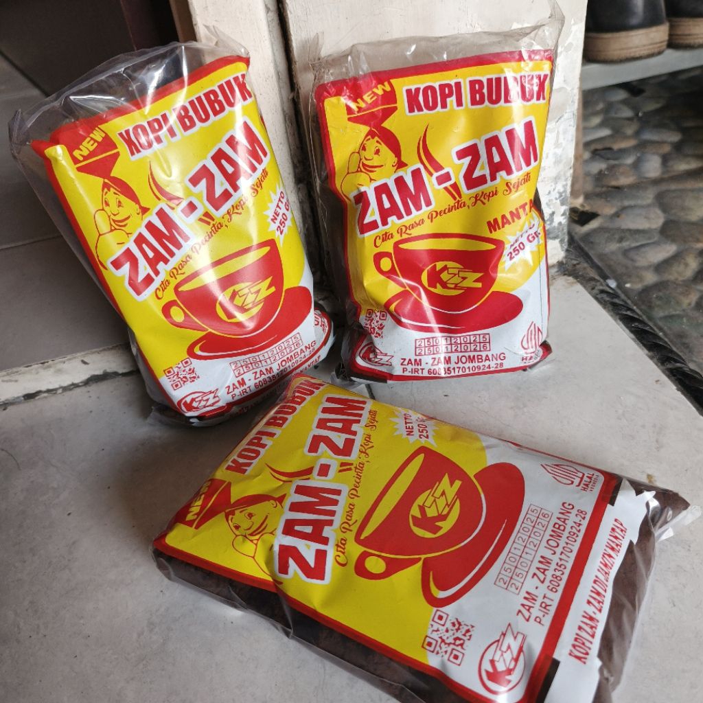 

Kopi Bubuk Zam - Zam 250gr