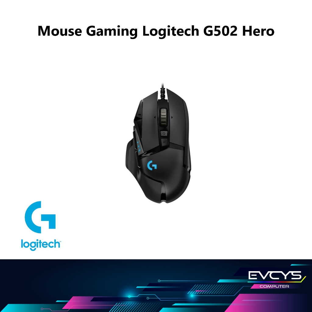 Mouse Gaming Logitech G502 Hero High Performance Wired RGB