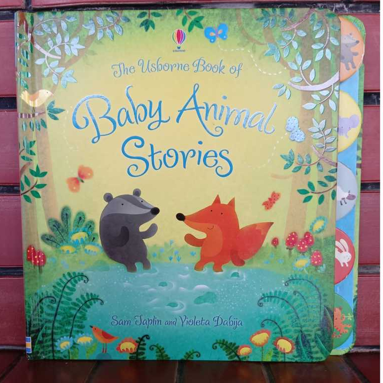The Usborne Book of Baby Animal Stories (HC) Buku Anak Bahasa Inggris Preloved