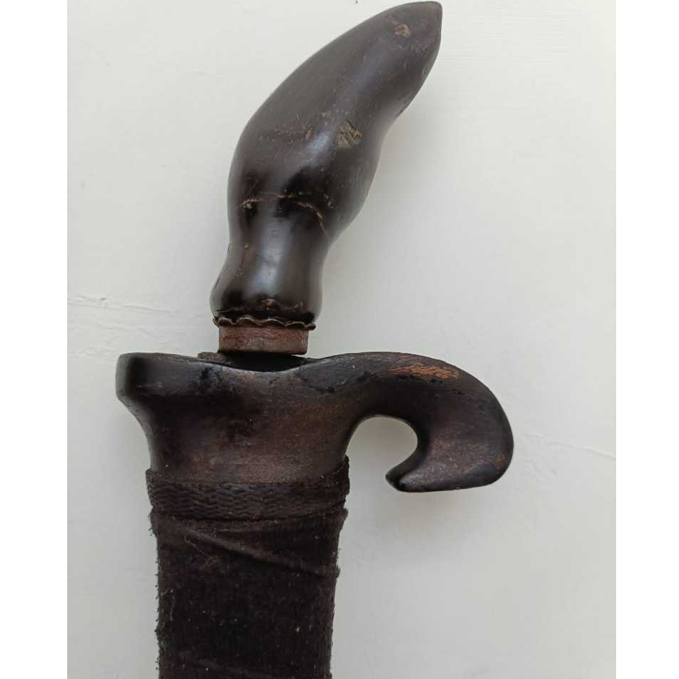 Badik Sepuh Tua Jimatan Temuan Musi - Tangguh Sriwijaya