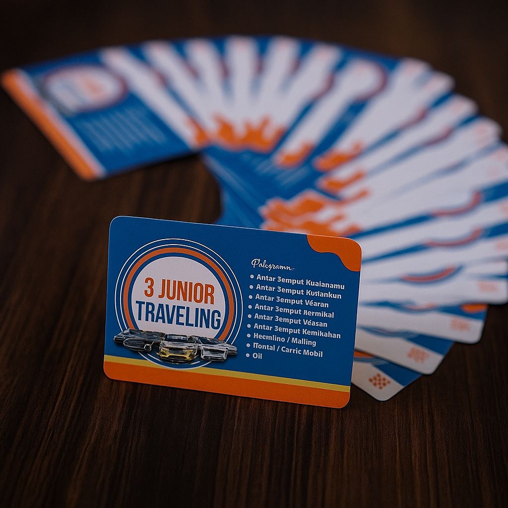 

CETAK KARTU NAMA 1 SISI DAN 2 SISI CUSTOM ( 1 Pack Isi 100 lembar )