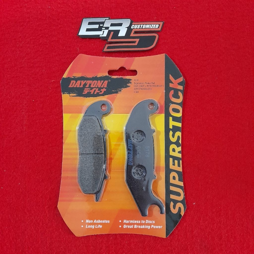 KAMPAS REM DEPAN DAYTONA CRF 150 PCX 150 ABS PCX 160 ABS ADV 150 ABS ADV 160 ABS SUPERSTOCK