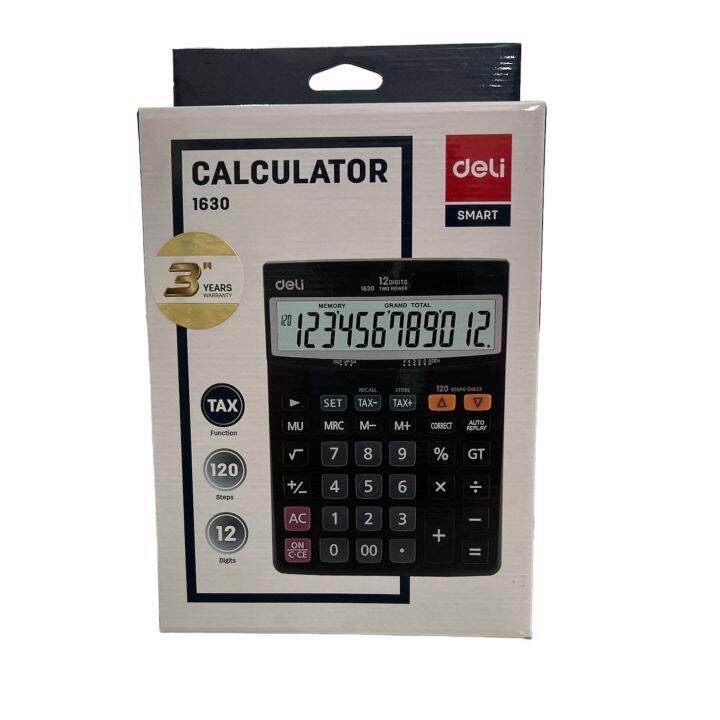 

Kalkulator Deli 1630