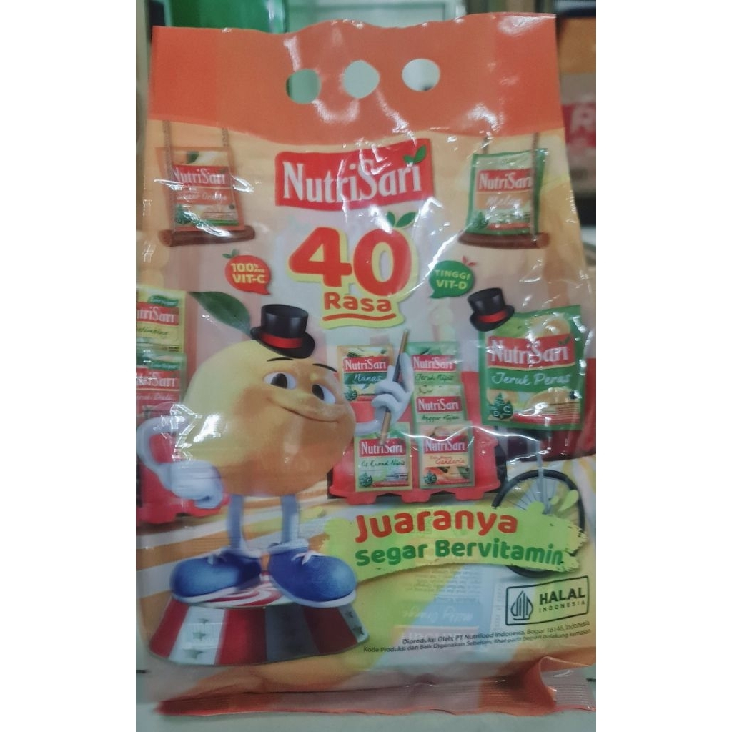 

Nutrisari Mix 40 Rasa 40 Sachet