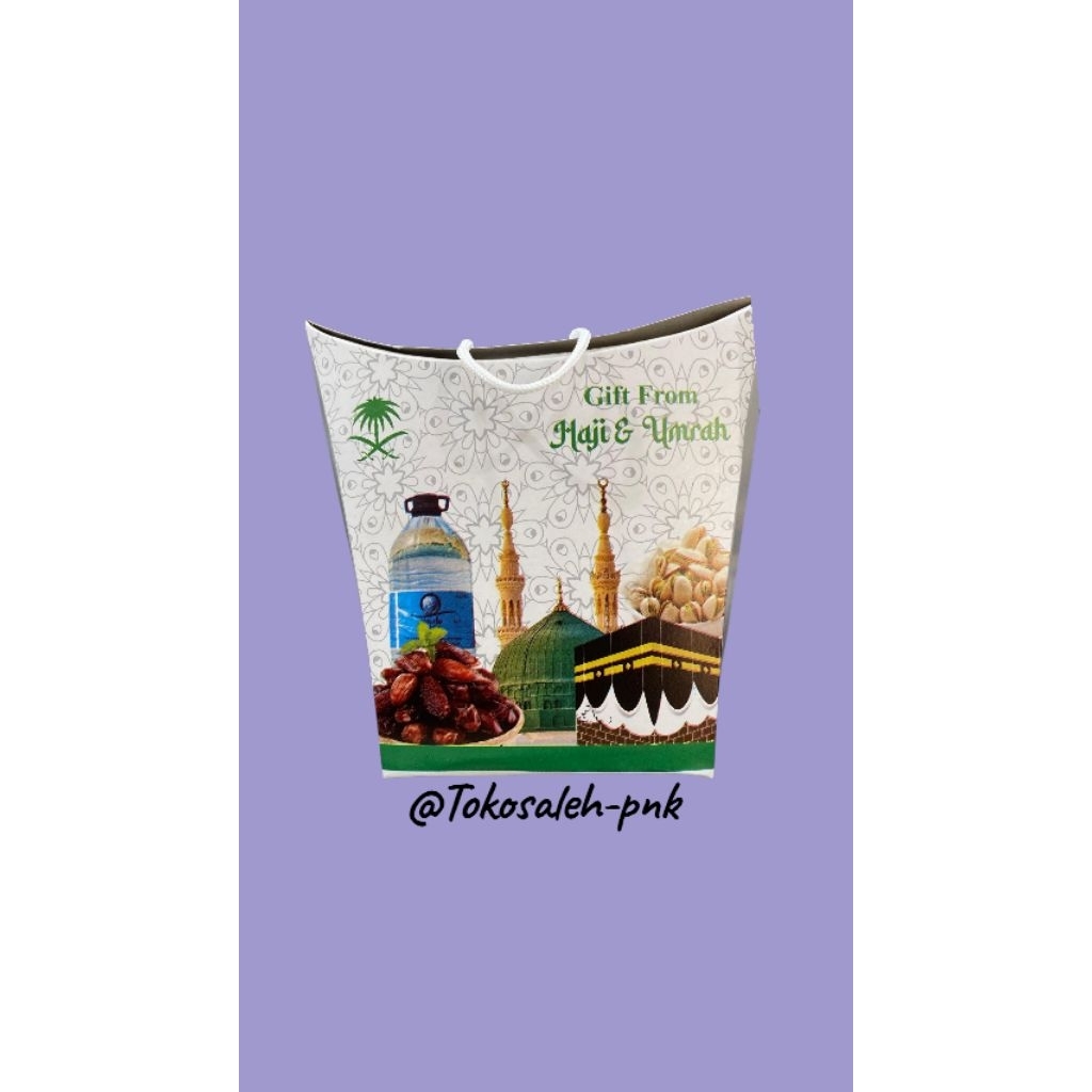 

Kemasan Dus tali Oleh-Oleh Haji Dan Umroh