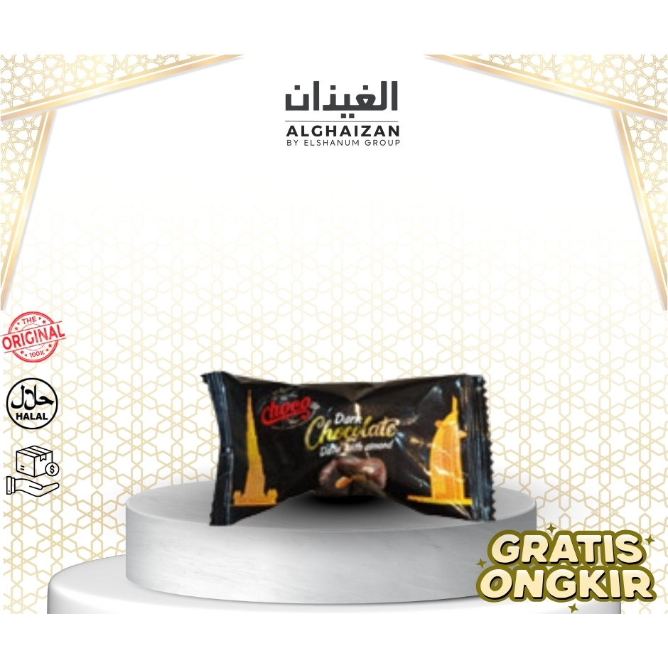 

Coklat Kurma almond 1kg / coklat oleh-oleh khas arab