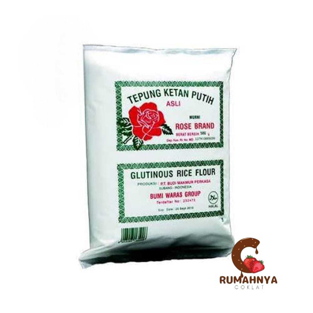

TEPUNG KETAN PUTIH Rose Brand 500g/Glutinous Rice Flour Rose Brand 500g