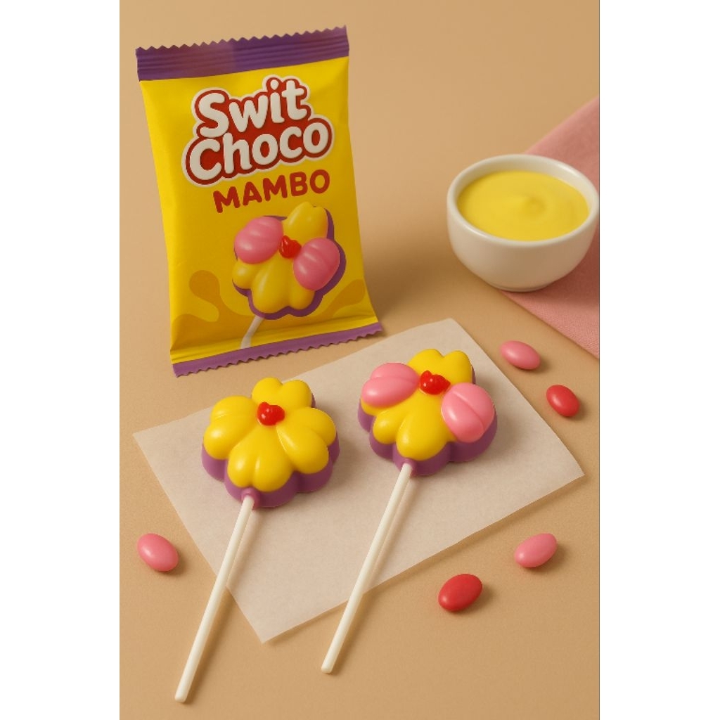 

5 Pcs Cokelat Coklat Karakter Lebah Rasa Buah