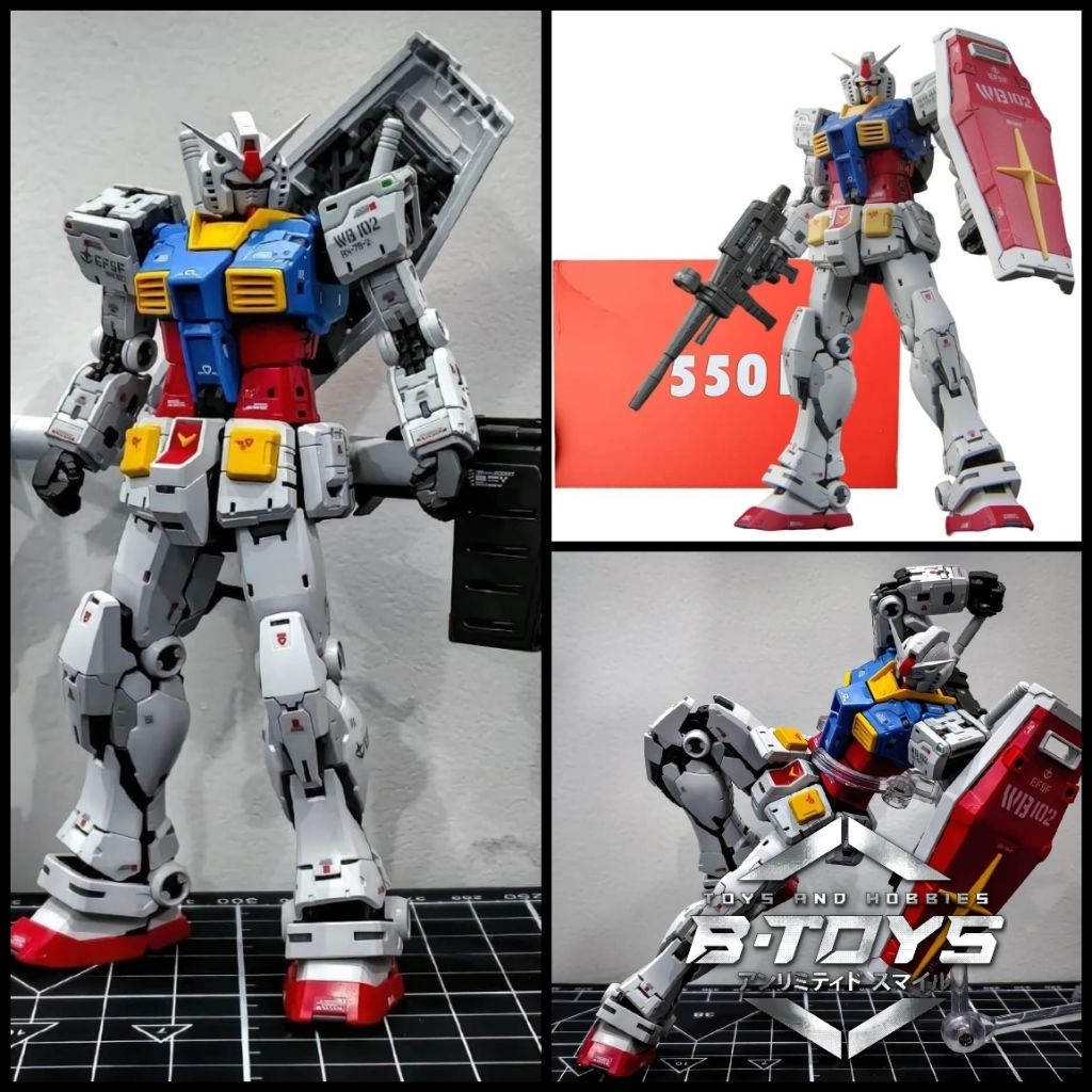 Changlong 5501 RG 1/144 RX-78-2 Fighter Model Kit