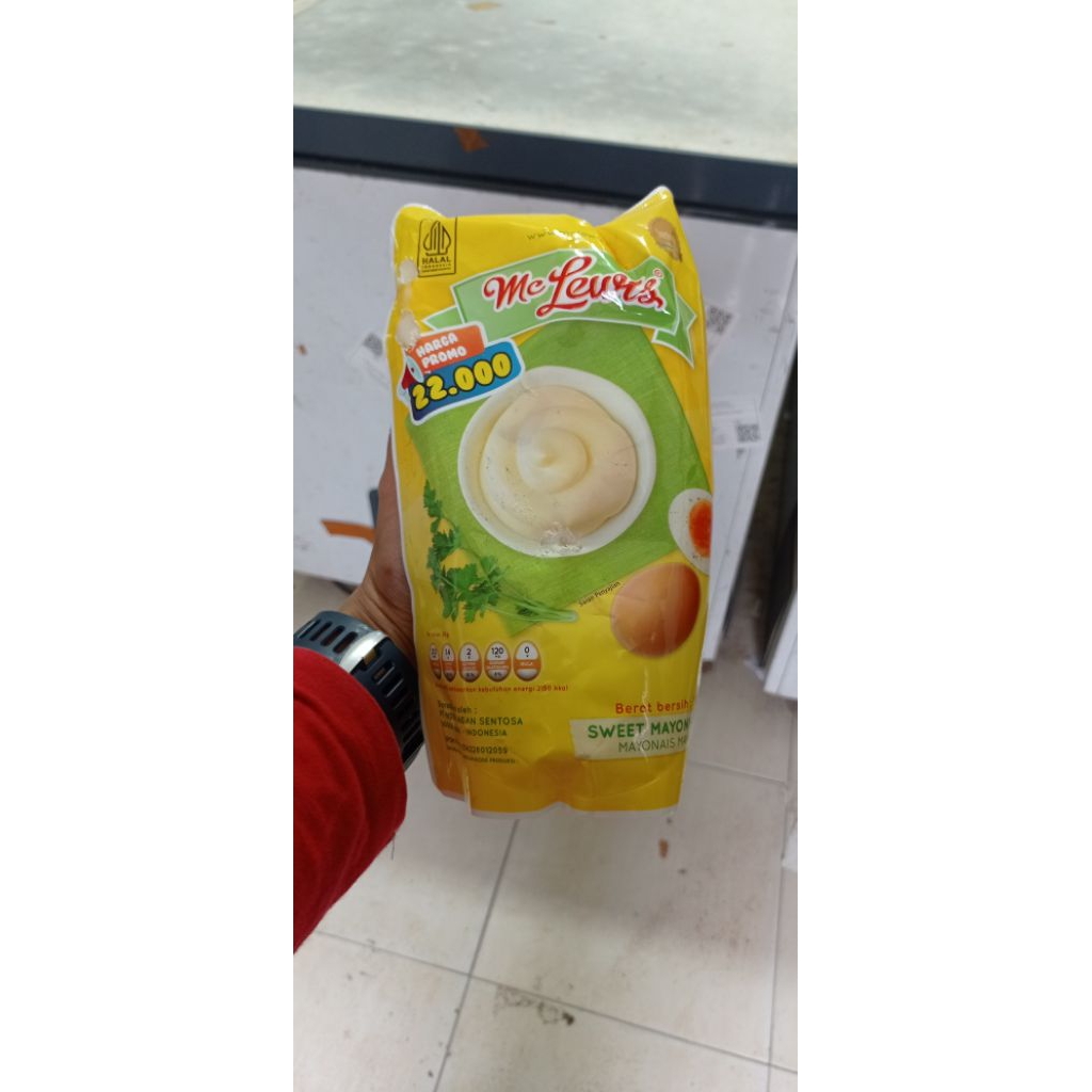

mayonaise sweet mclewis 1kg