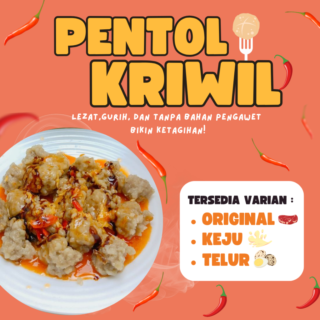 

[Samarinda Only] Pentol Kriwil By Mayliza Adelitta (frozen)