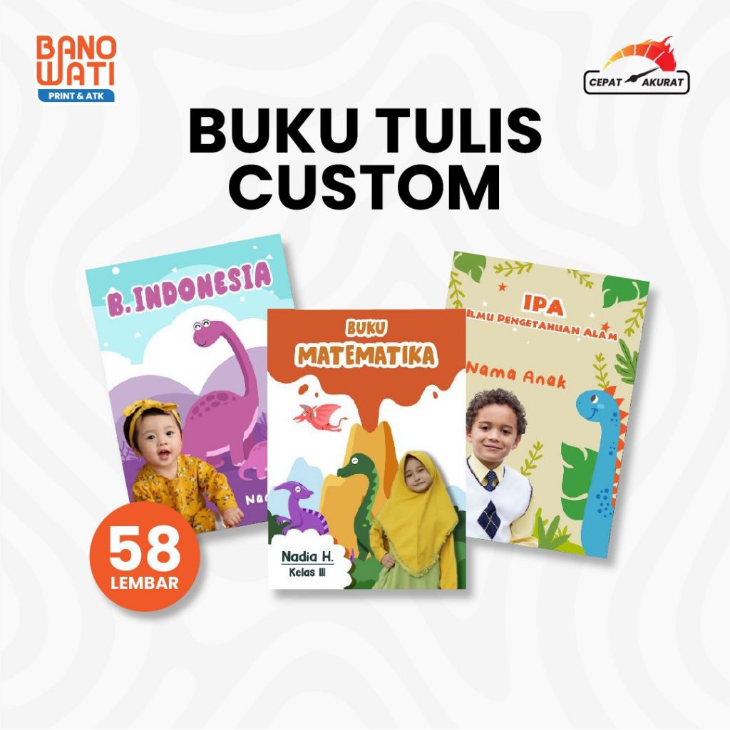 

Buku Tulis Custom