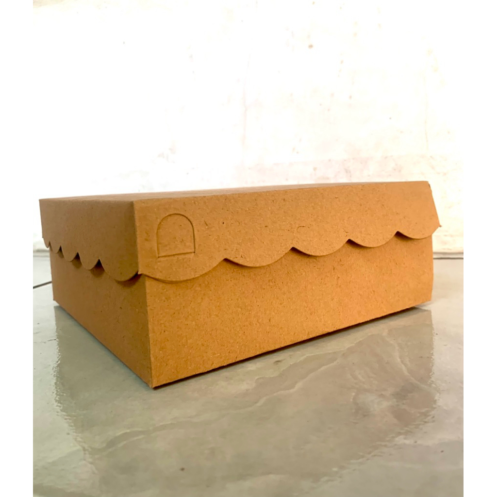 

DUS KUE COKLAT POLOS || DUS NASI COKLAT POLOS || DUS COKLAT POLOS UK 18x18x7 ||