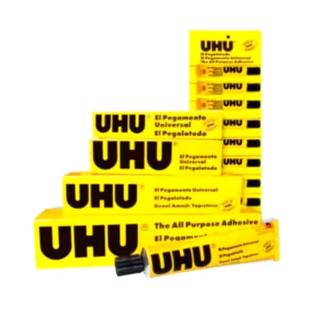 

UHU ALL PURPOSE CLEAR LIQUID GEL GLUE LEM CAIR BENING SERBAGUNA
