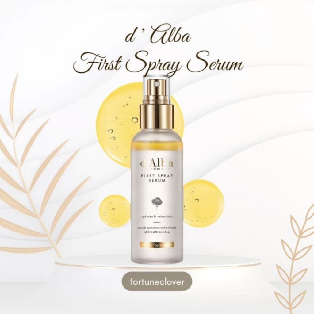 D'ALBA WHITE TRUFFLE FIRST SPRAY SERUM 100ML / SERUM SPRAY D'ALBA