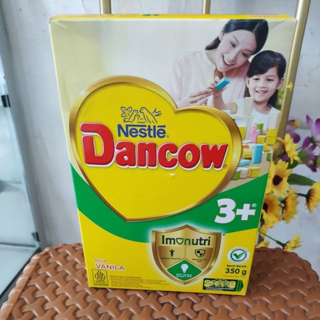 

dancow 3+ madu dan vanila 350gram
