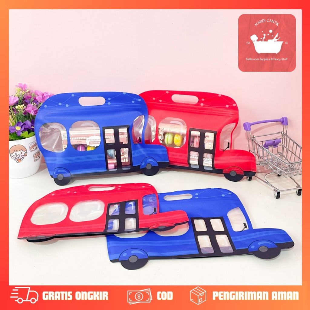 

ZIPPER POUCH MOBIL DOFF UK 28X15 KP-1994 HAMPERS LEBARAN SINCIA TAHUN BARU NATAL SOUVERNIR POUCH BANYAK UKURAN