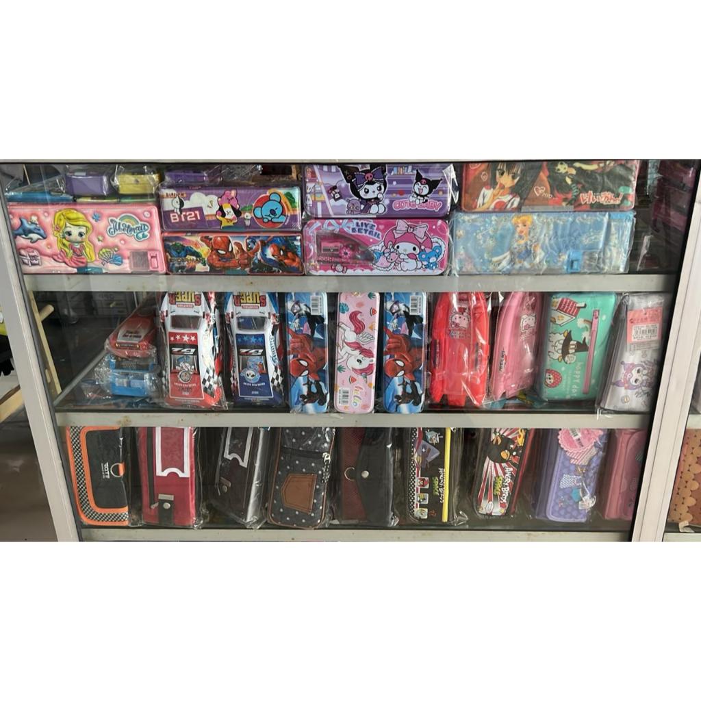 

Aneka Pencil Case / Tempat Pensil per Pcs Motif Random