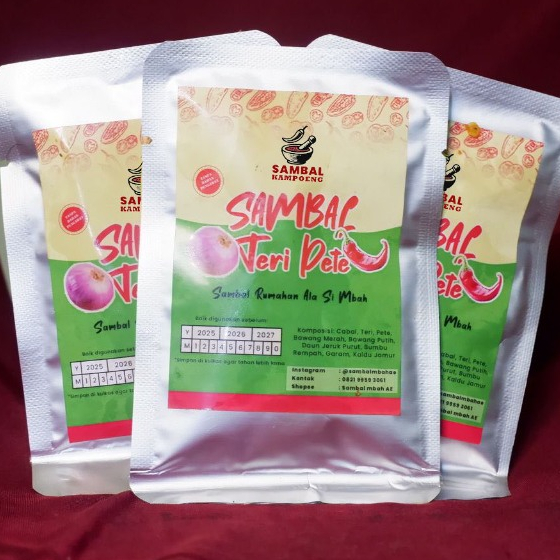 

Sambal Teri Pete Extra Pedas 30g