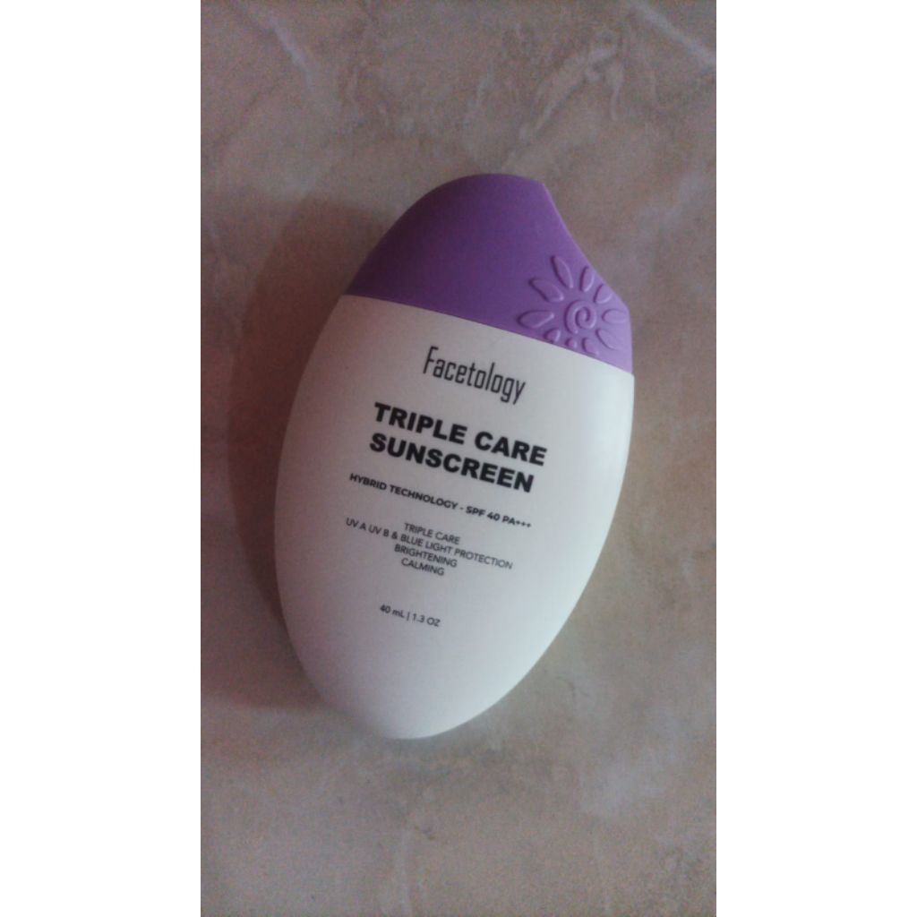 preloved sunscreen facetology