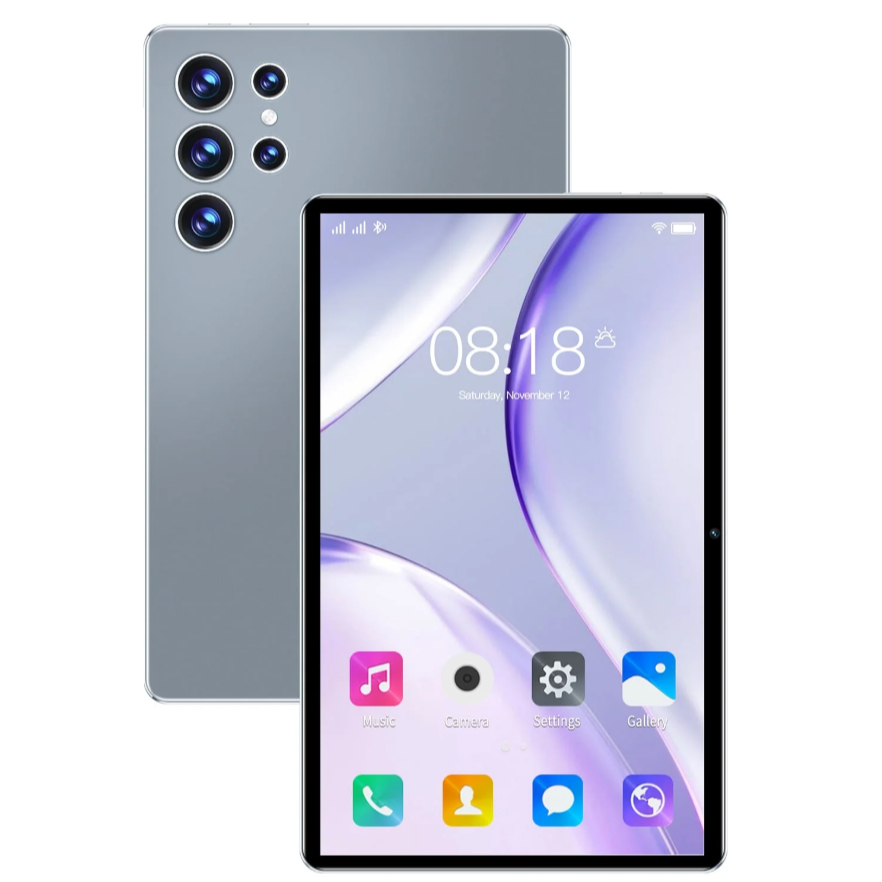 Free Keyboard + Case Tablet S10 | RAM 16GB + 1024GB ROM | Tablet + Mouse + Keyboard + Case | 5G Dual