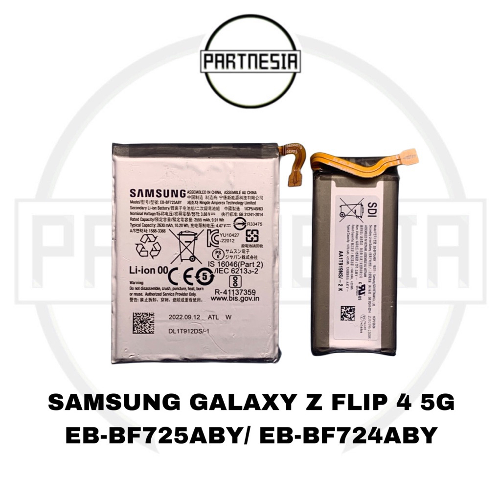 

BATERAI BATRE BATTERY EB-BF725ABY/ EB-BF724ABY SAMSUNG GALAXY Z FLIP 4 5G ORIGINAL