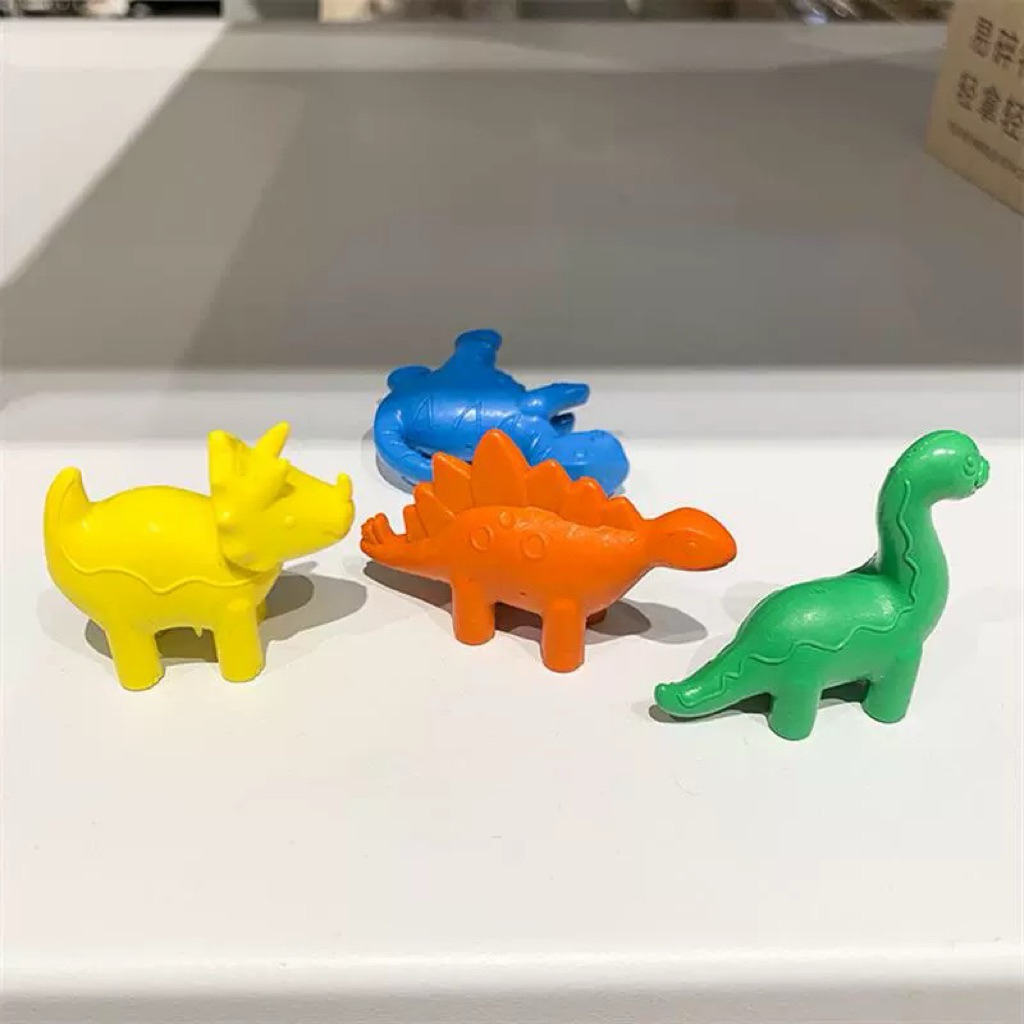 

NEW crayons dinosaur and triangles/ grip crayons/ pincer grip