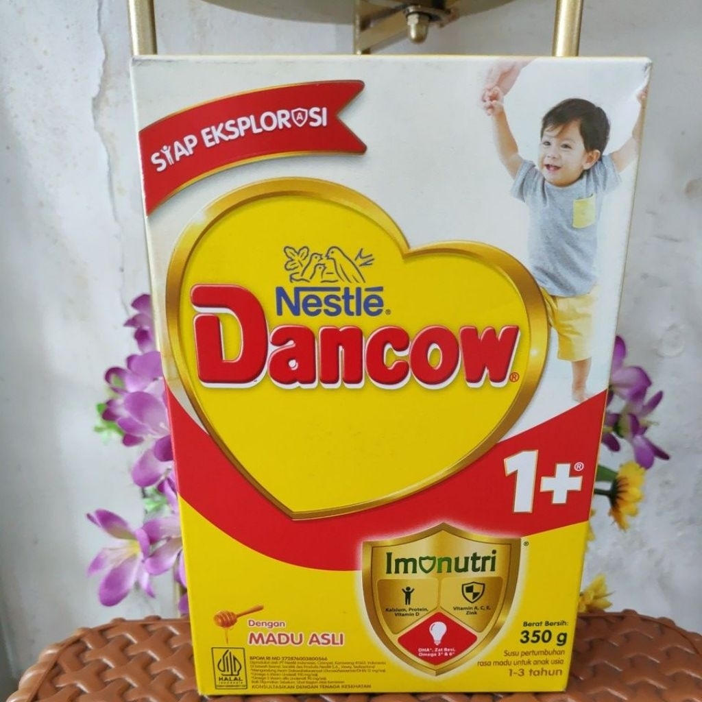 

dancow 1+ rasa vanila dan madu 350gram