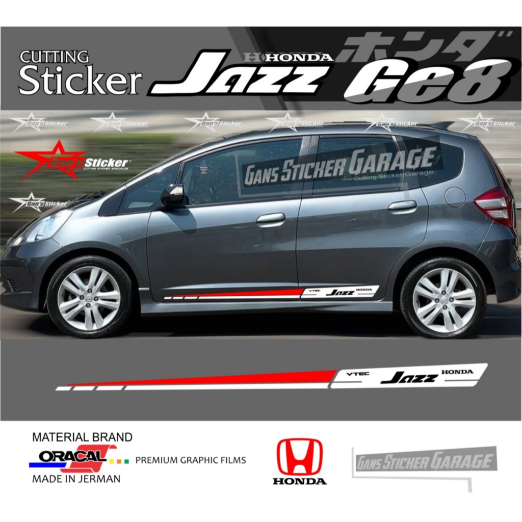Sticker Variasi Honda Jazz Ge8 Aksesoris Mobil Honda Jazz Ge8