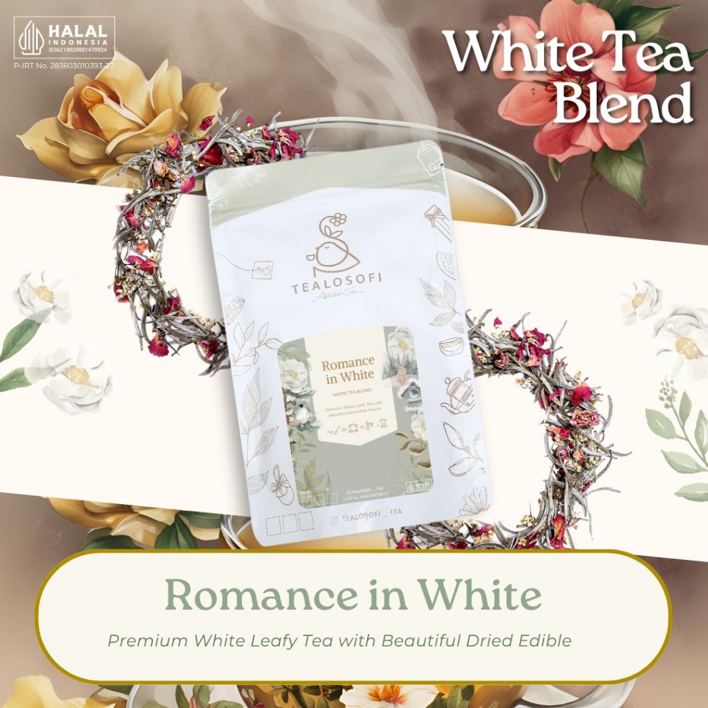

Romance In White - Tealosofi Artisan Tea