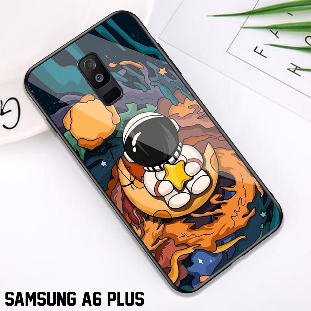 Case Samsung A6 Plus Casing Samsung A6 Plus [KRTNASTROM13] Case Glossy Case Aesthetic Custom Case An