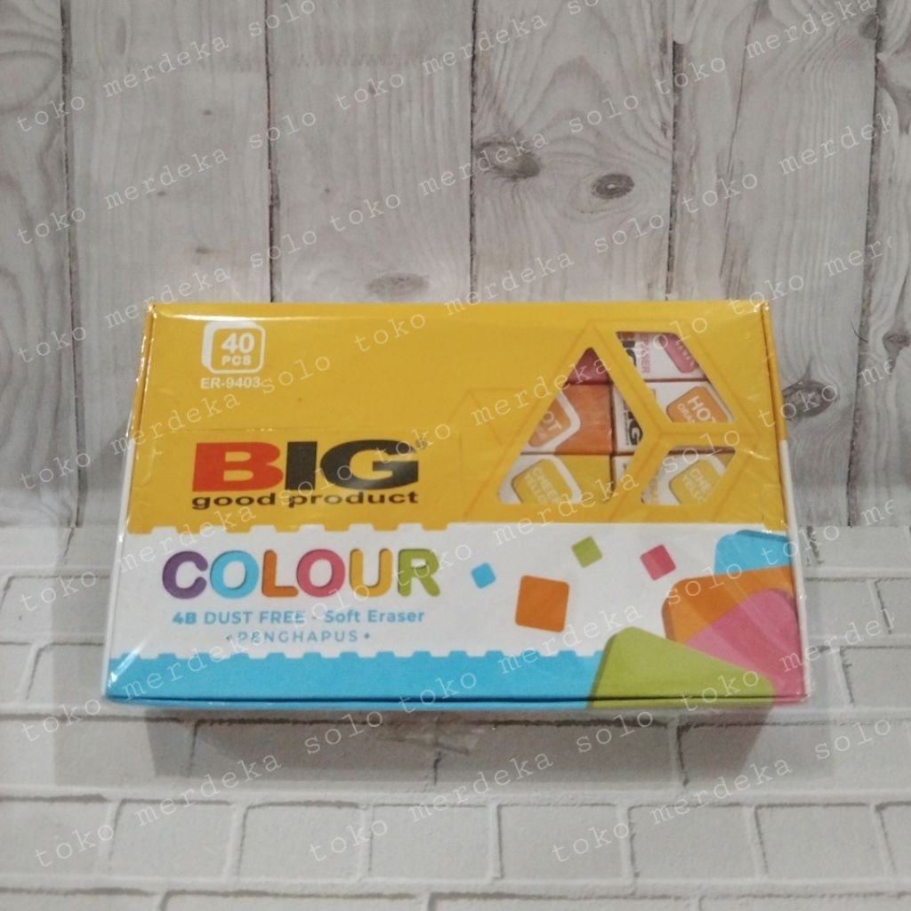 

Penghapus Pensil Big Kecil Warna 9403