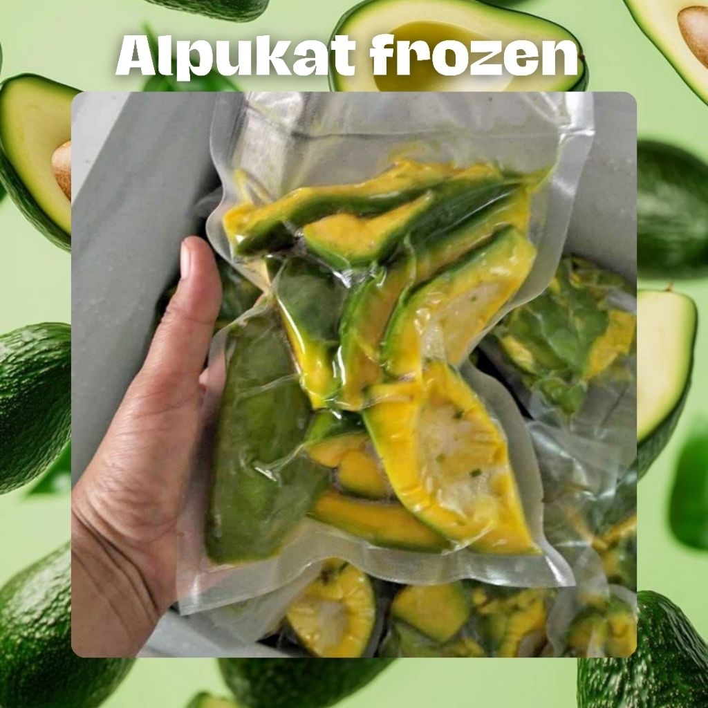 

(PENGIRIMAN WAJIB INSTAN AREA BANDUNG) ALPUKAT FROZEN