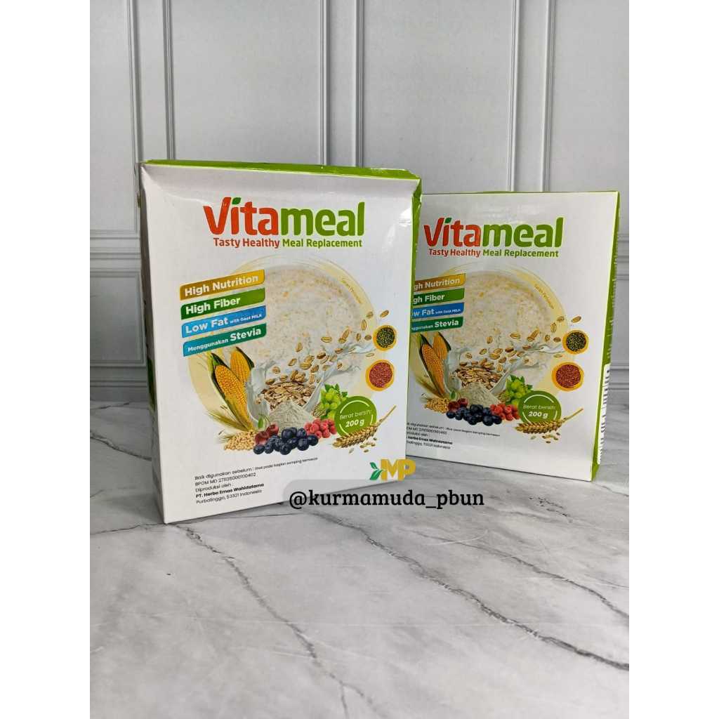 

Vitameal Sereal Sehat Turunkan Gula Darah Tinggi Cegah Diabetes Kolesterol Asam Lambung Maag