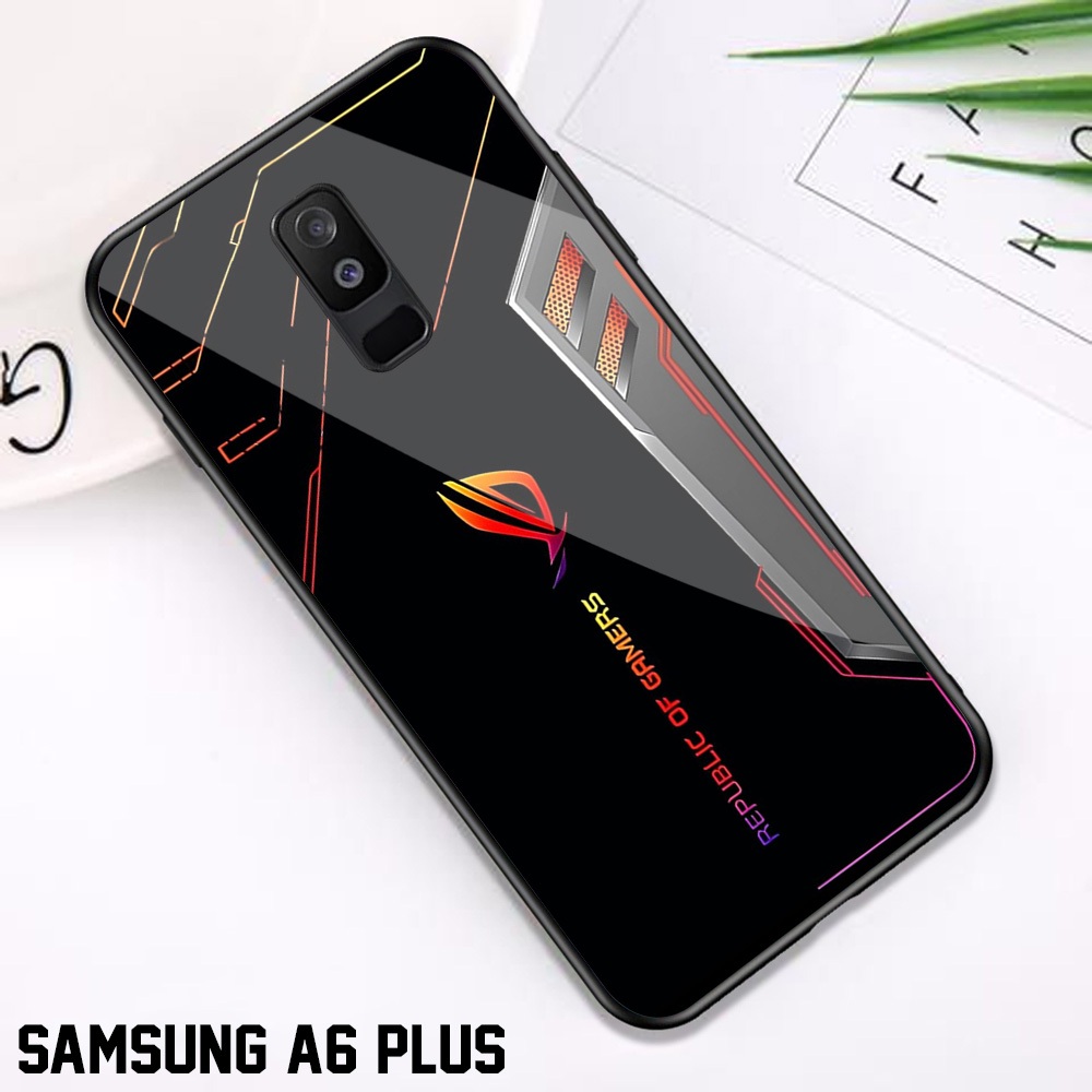Case Samsung A6 Plus Casing Samsung A6 Plus [ROGM24] Case Glossy Case Aesthetic Custom Case Anime Ca
