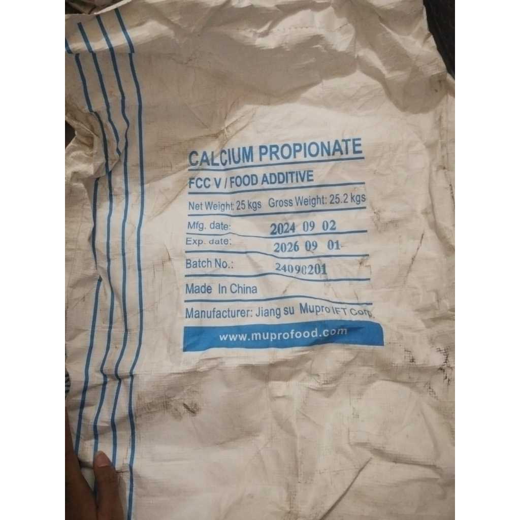 

Calsium Propionate biasa 100gr/250gr/500gr