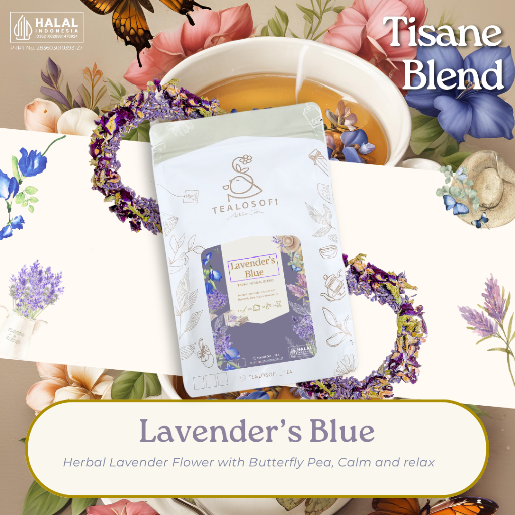 

Lavender's Blue - Artisan Tea Blend - Tisane - Tealosofi Tea
