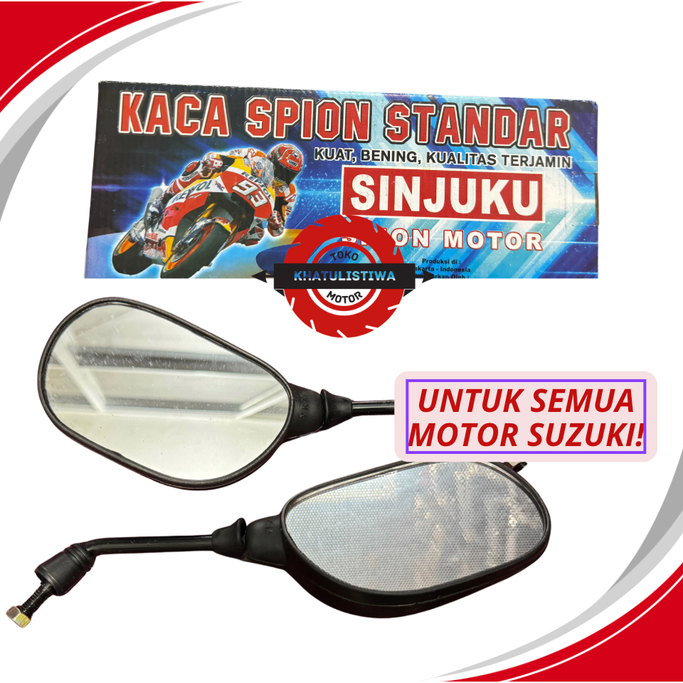 Kaca Spion Set Suzuki Shogun Smash Nex Skydrive Skywave Arashi KACA SPION SUZUKI SINJUKU