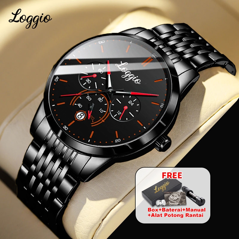 Jam Tangan Cowok Laki Laki Keren Simple Tapi Berkelas Fashion Tampilan Sporty Trendy Stylish Daily