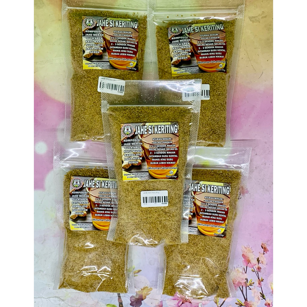 

Jahe Keriting 250 gram