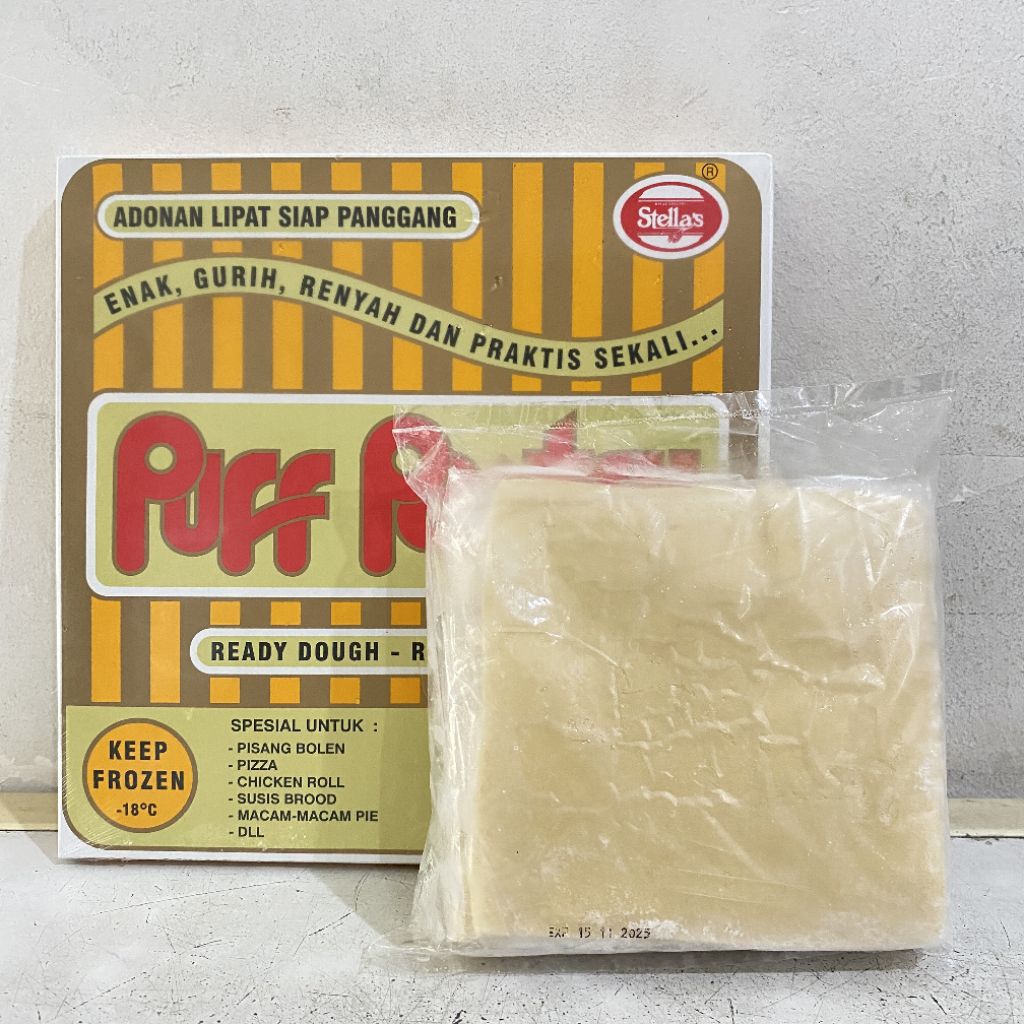 

Stella's puff pastry zuppa soup 13x13 isi 10 lembar | stella's zuppa | kulit zuppa | stella puff pastry | puff pastry