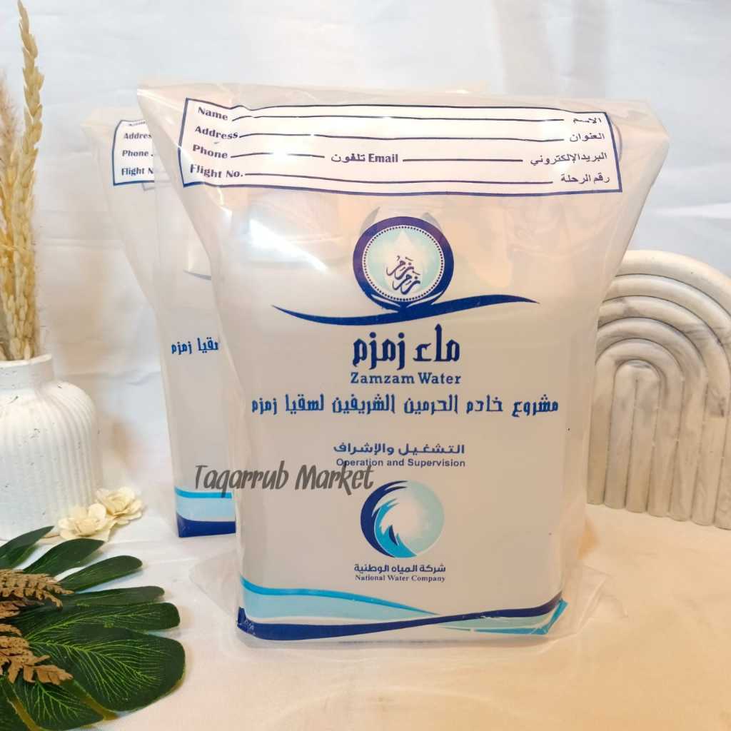 

Air Zamzam 5L Galon Asli Original Arab Saudi Oleh Oleh Haji dan Umroh