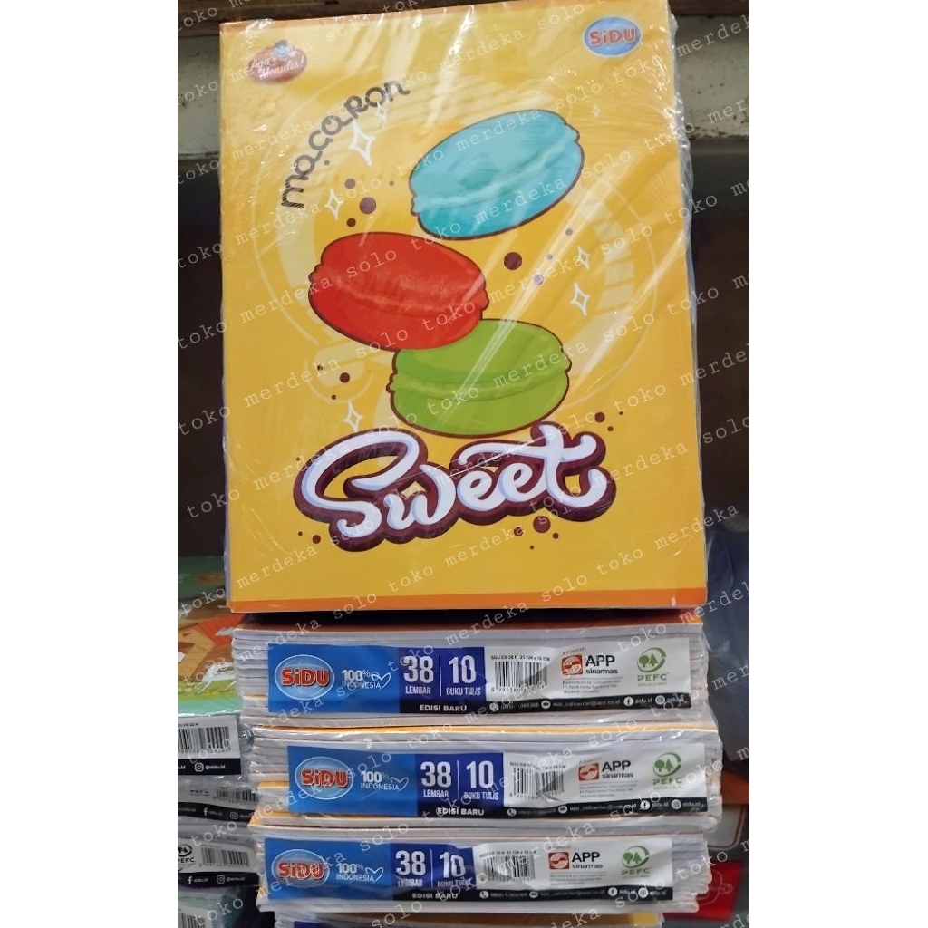 

Buku Tulis Sidu 38 lembar