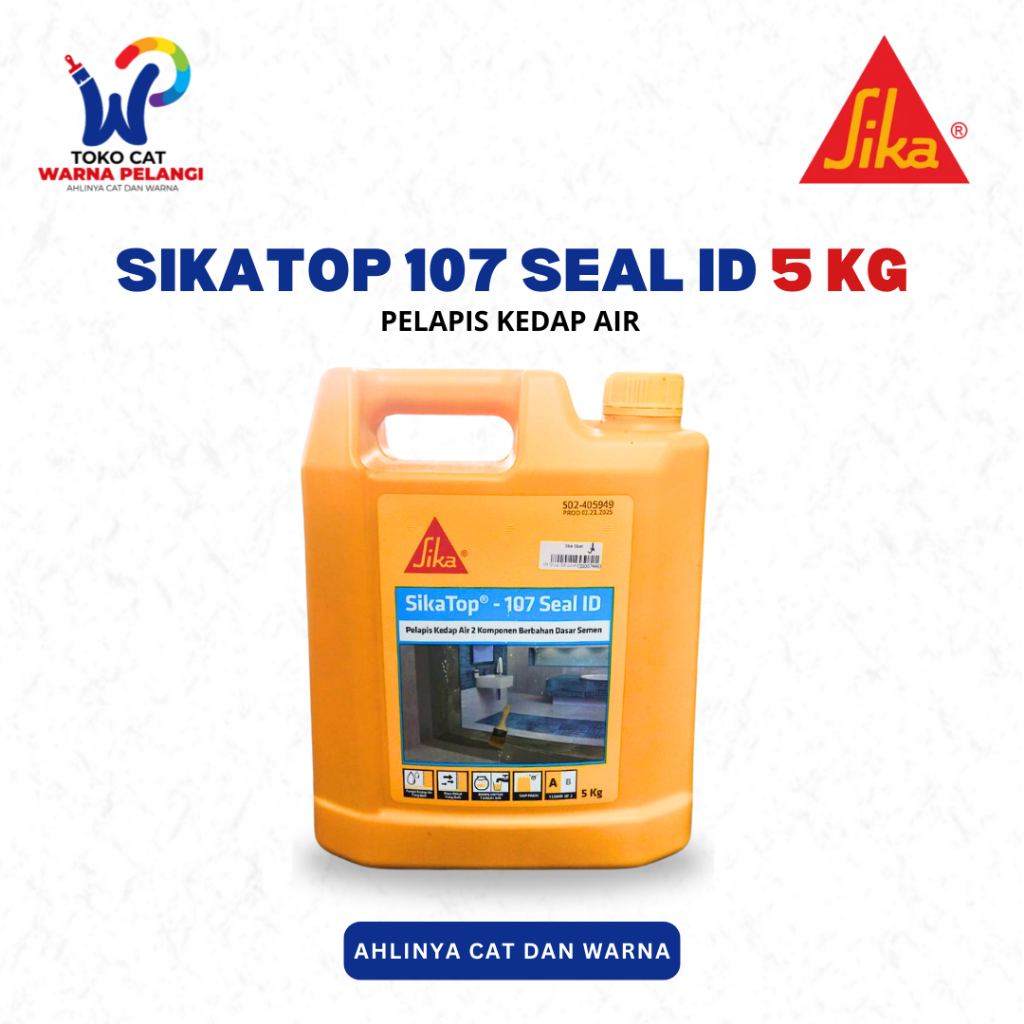 Sika Top 107 Seal ID Pelapis Kedap Air 5 Kg | Sika Obat